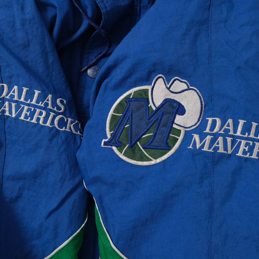 Vintage Starter Dallas Mavericks Jacket Large