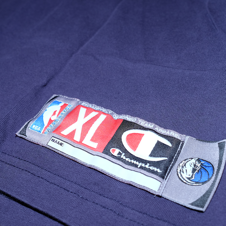 Champion Dirk Nowitzki T-Shirt XLarge - Double Double Vintage
