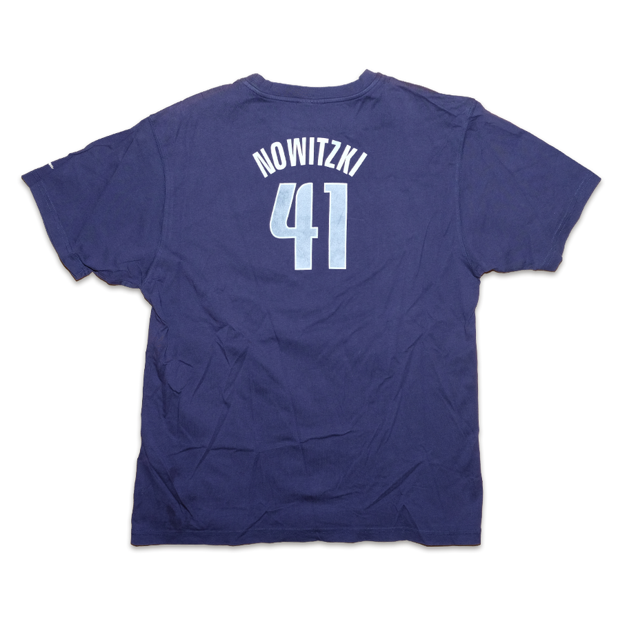 Champion Dirk Nowitzki T-Shirt XLarge - Double Double Vintage
