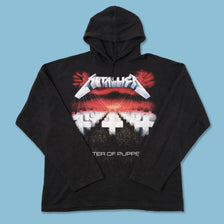Vintage 2002 Metallica Master of Puppets Hoody Large