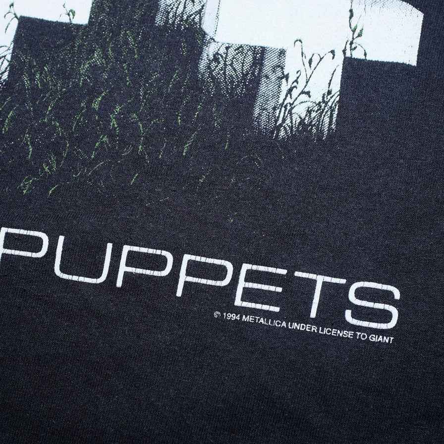 Vintage Metallica Master Of Puppets 1994 T-Shirt XLarge - Double Double Vintage