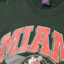 Vintage Miami Hurricanes Sweater XLarge