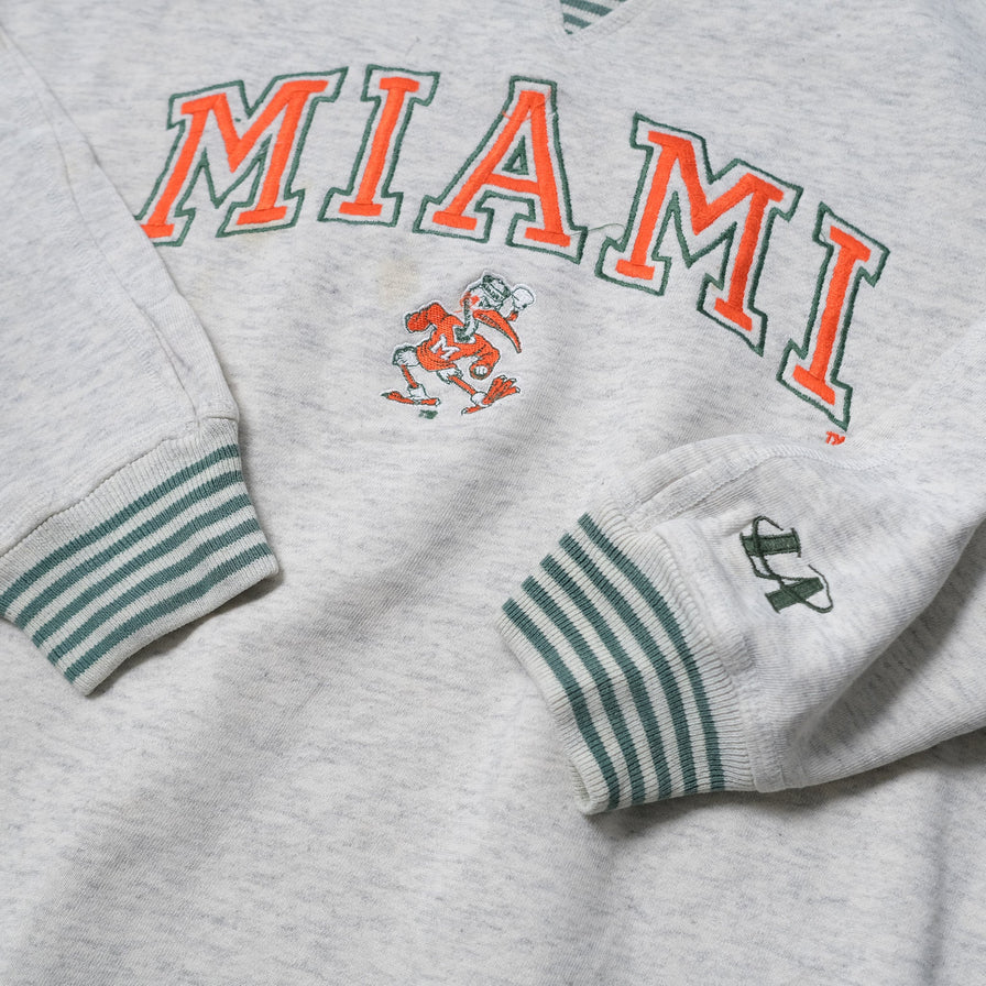 Vintage Miami Hurricanes Sweater Large