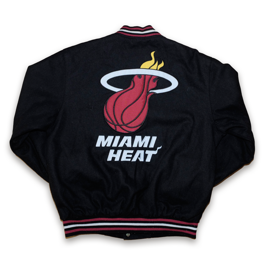 NBA Miami Heat Reversible College Jacket XLarge - Double Double Vintage