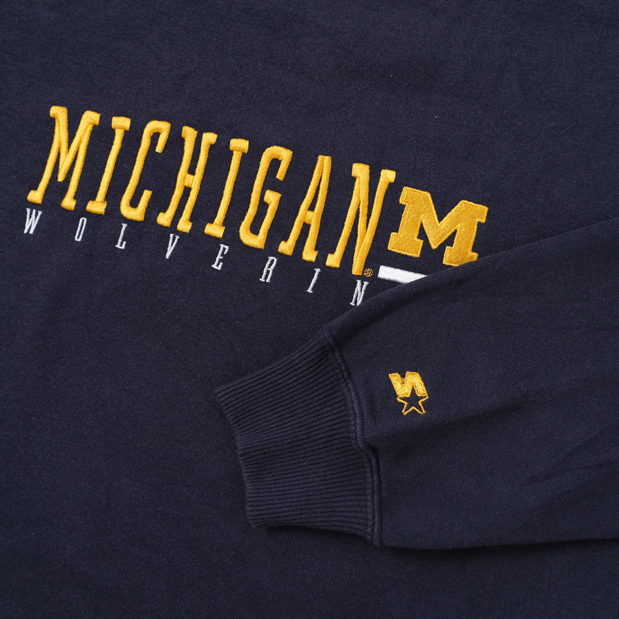 Vintage Starter Michigan Sweater Large
