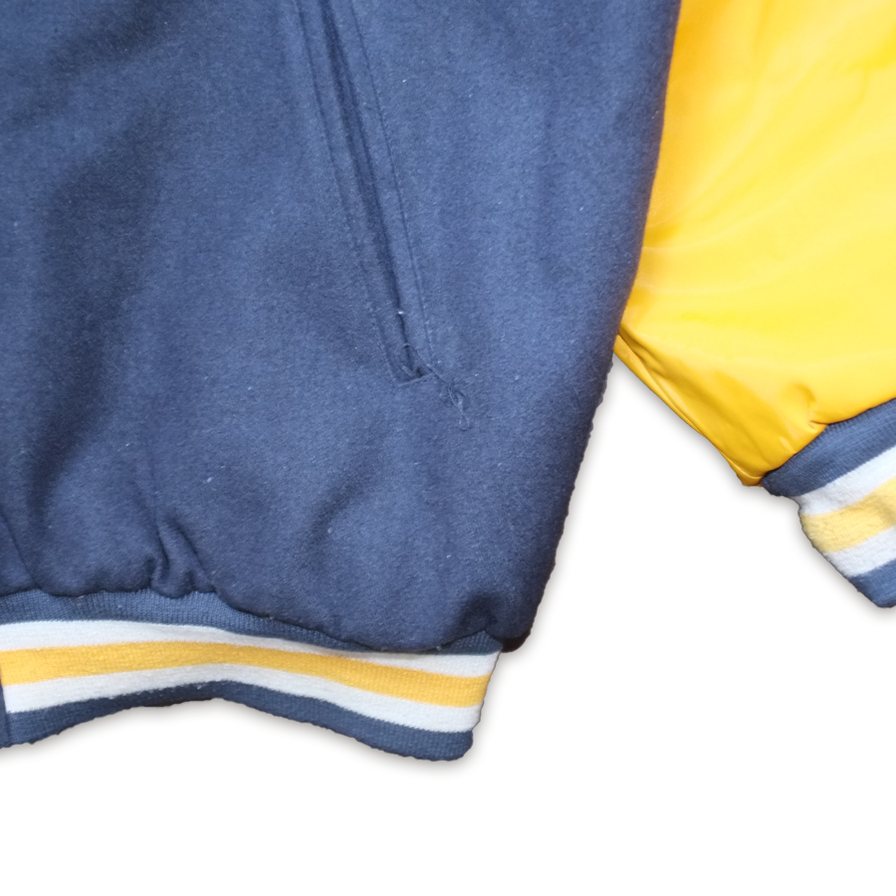 Michigan University College Jacket Large / XLarge - Double Double Vintage