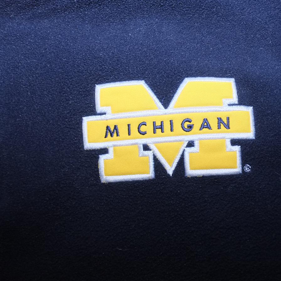 Michigan University Half Zip Fleece XLarge / XXLarge - Double Double Vintage