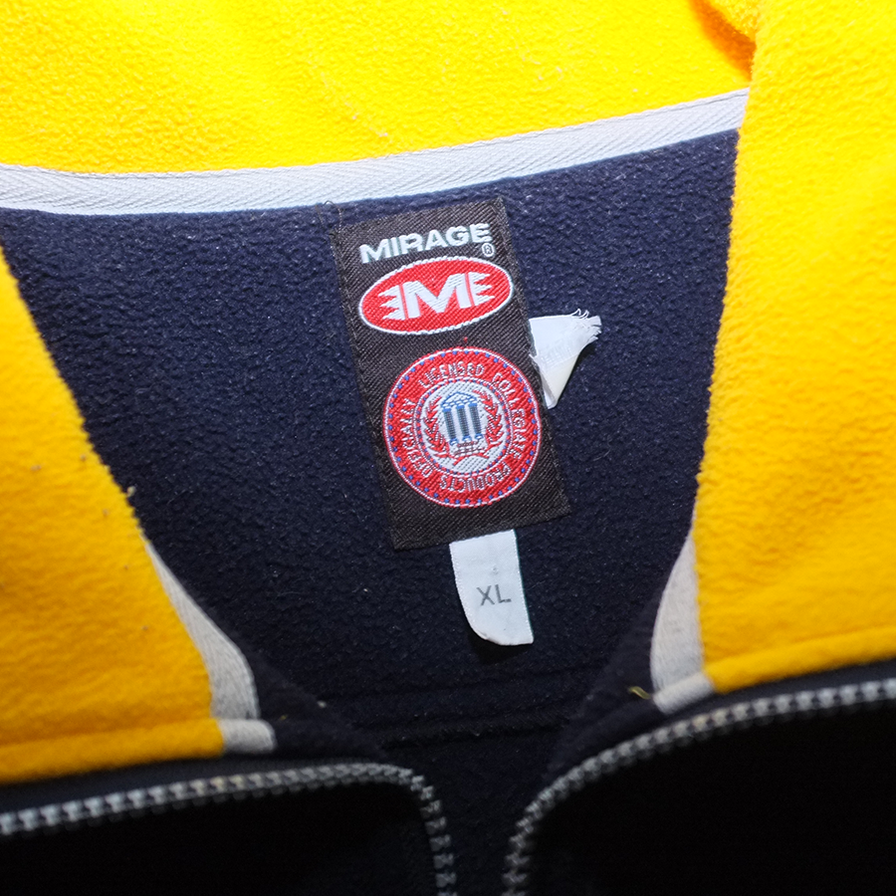 Michigan University Half Zip Fleece XLarge / XXLarge - Double Double Vintage