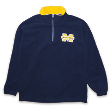 Michigan University Half Zip Fleece XLarge / XXLarge - Double Double Vintage