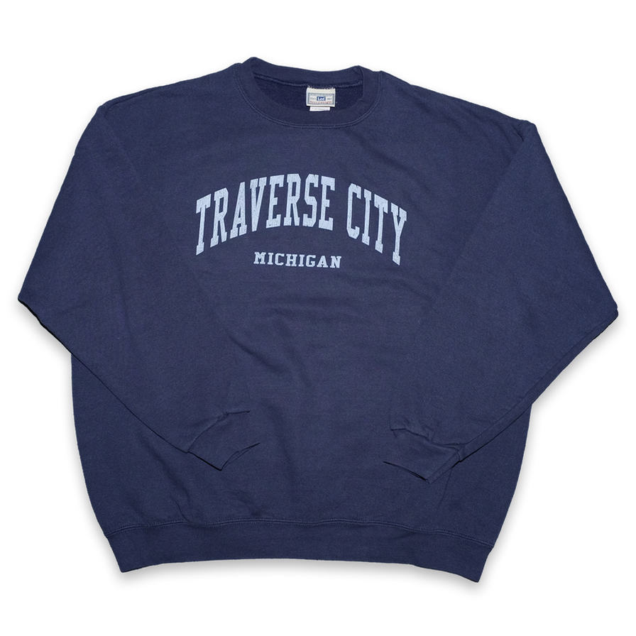Vintage Traverse City Sweater Large - Double Double Vintage