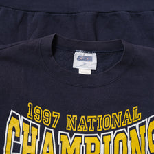 Vintage 1997 Michigan Wolverines Sweater Medium