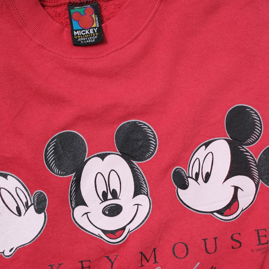 Vintage Mickey Mouse Sweater Large