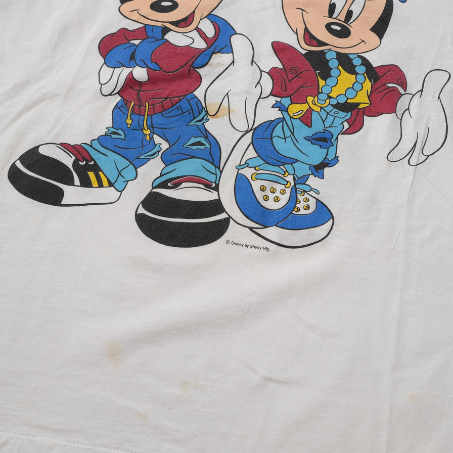 Vintage Floriday Mickey & Minnie T-Shirt Large / XLarge