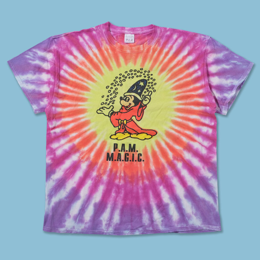 Vintage Mickey Mouse Tie Dye T-Shirt XLarge