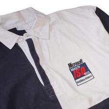 Microsoft Rugby Polo Longsleeve XLarge - Double Double Vintage