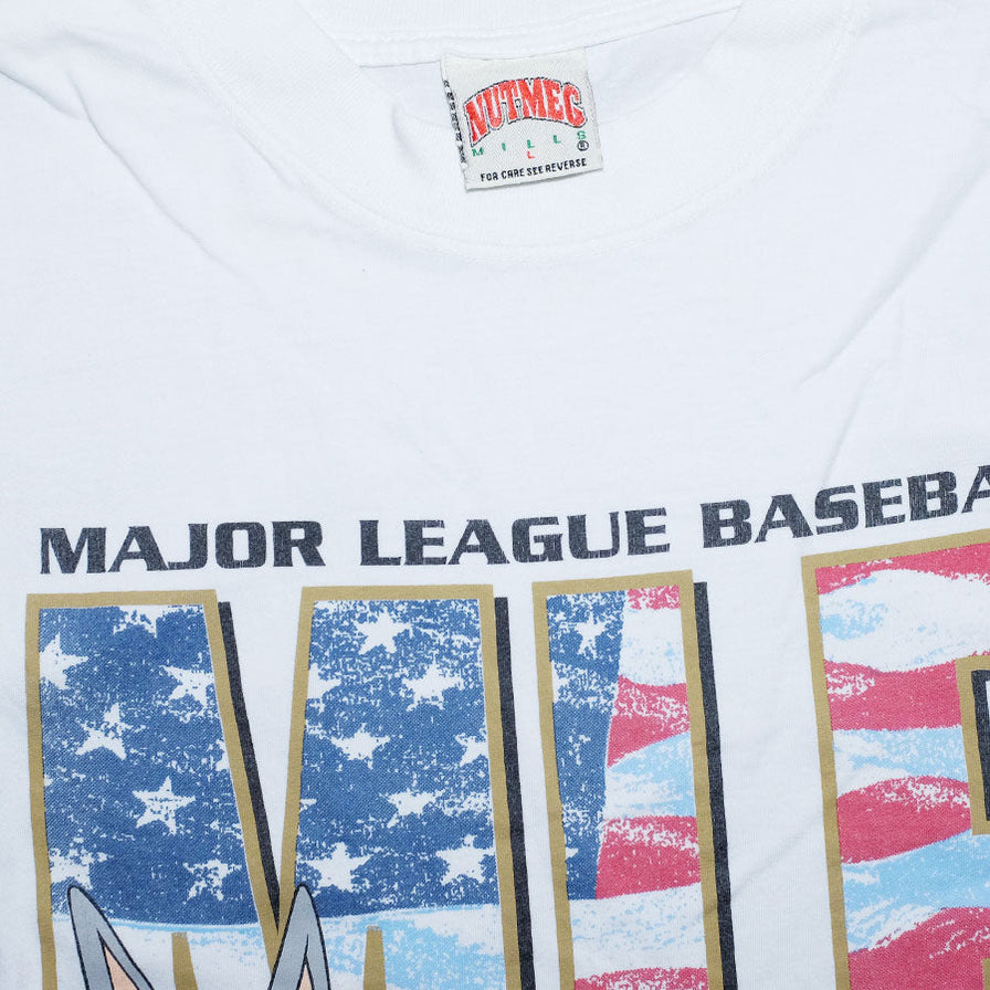 Vintage 1995 Bugs Bunny MLB T-Shirt Large