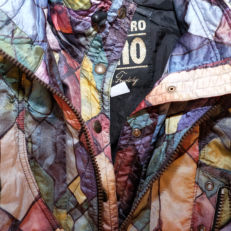 Vintage Mosaic Jacket Medium - Double Double Vintage