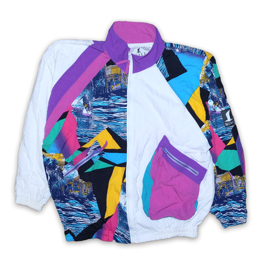 Vintage Trackjacket Medium / Large - Double Double Vintage