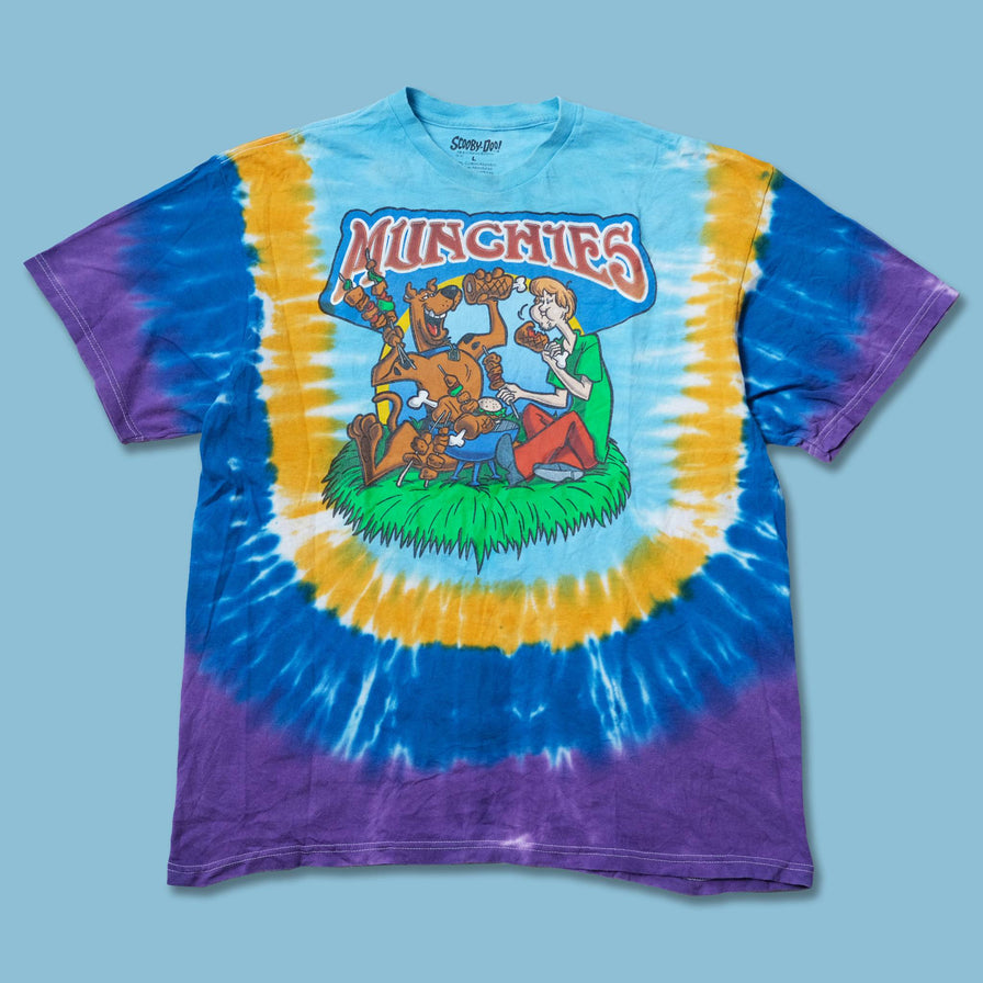 Scooby Doo Munchies Tie Dye T-Shirt Large / XLarge