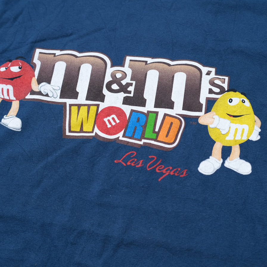 Vintage M&M World Las Vegas T-Shirt XLarge / XXL