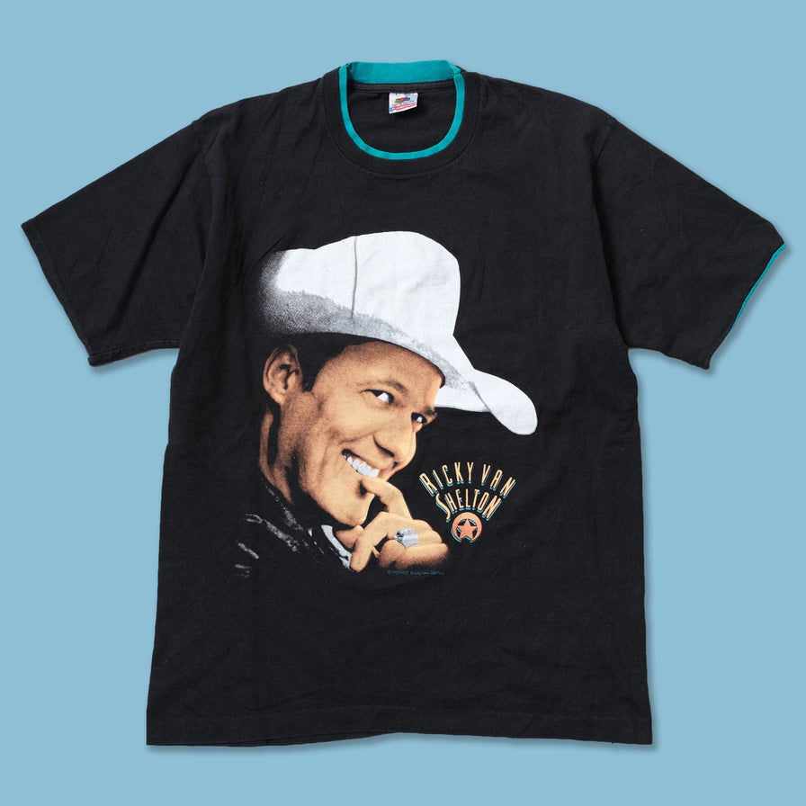 Vintage Ricky Van Shelton T-Shirt Medium / Large