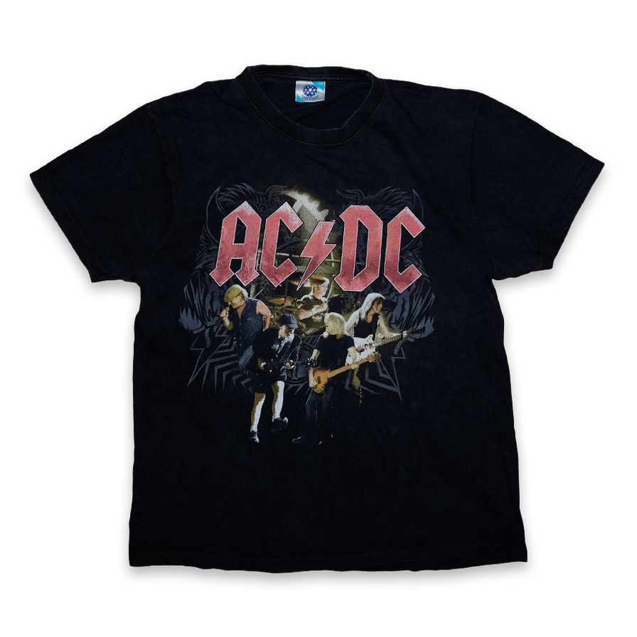 ACDC Black Ice Tour Shirt 2010 Medium - Double Double Vintage