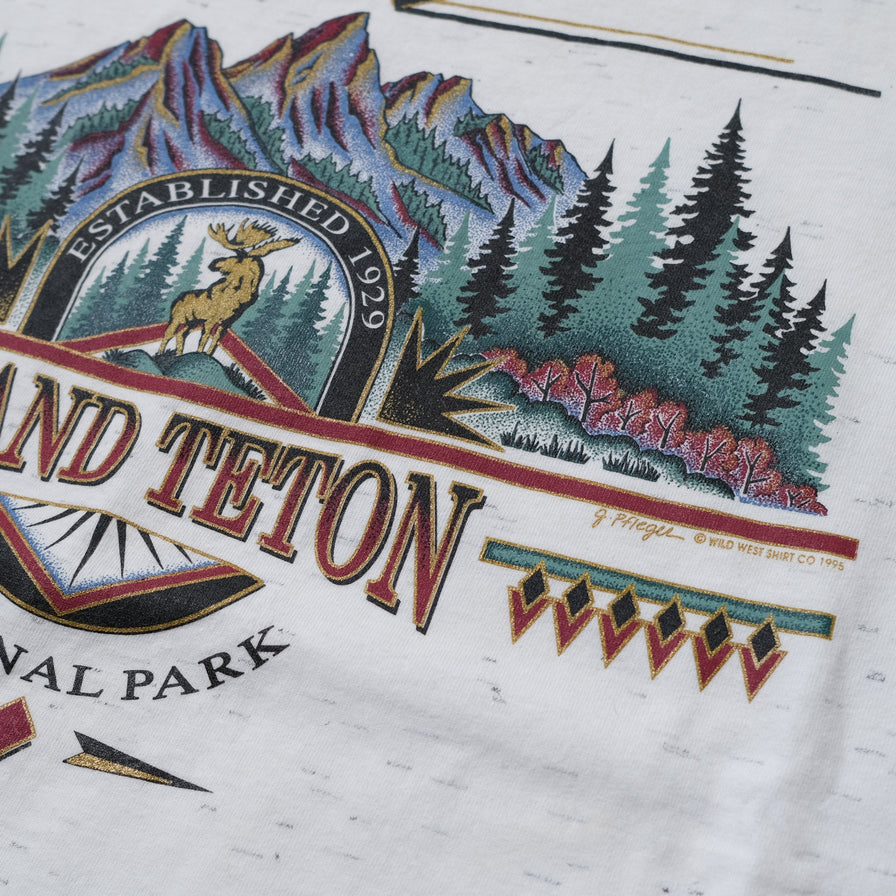 Vintage 1995 Grand Teton T-Shirt XLarge