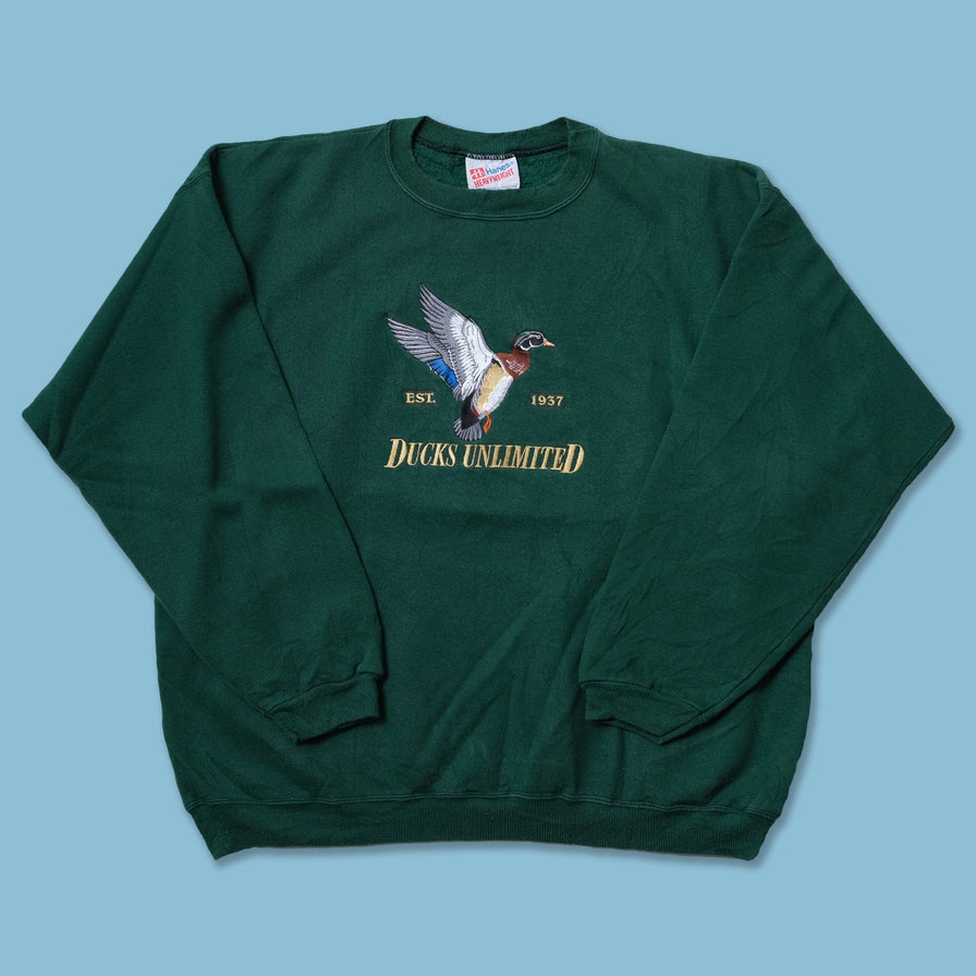 Vintage Duck Sweater Large
