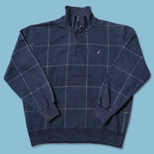 Vintage Nautica Q-Zip Sweater Medium / Large