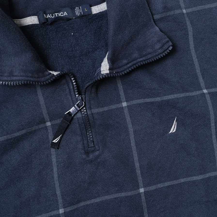 Vintage Nautica Q-Zip Sweater Medium / Large