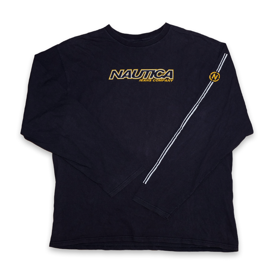 Vintage Nautica Longsleeve XXLarge - Double Double Vintage