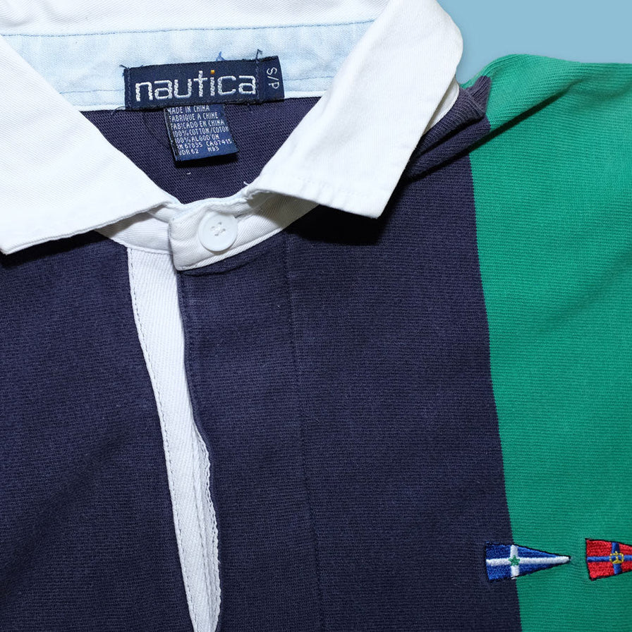 Vintage Nautica Long Polo Medium - Double Double Vintage
