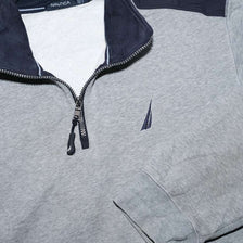Vintage Nautica Q-Zip Sweater XLarge