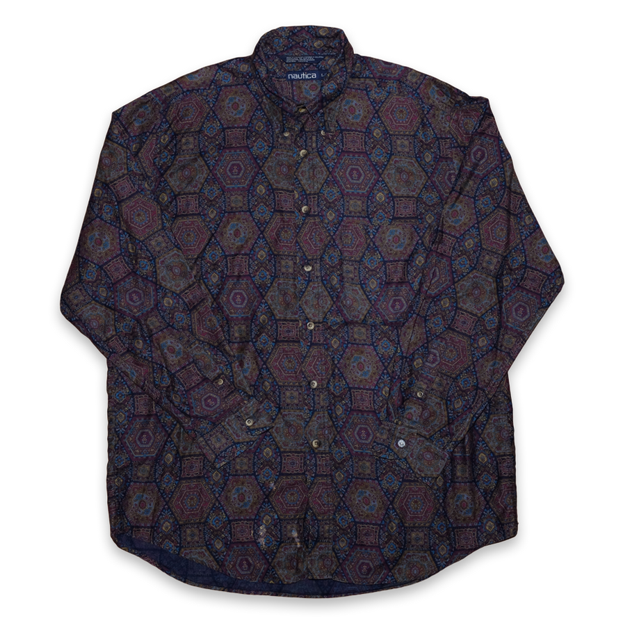 Vintage Nautica Shirt Large / XLarge - Double Double Vintage