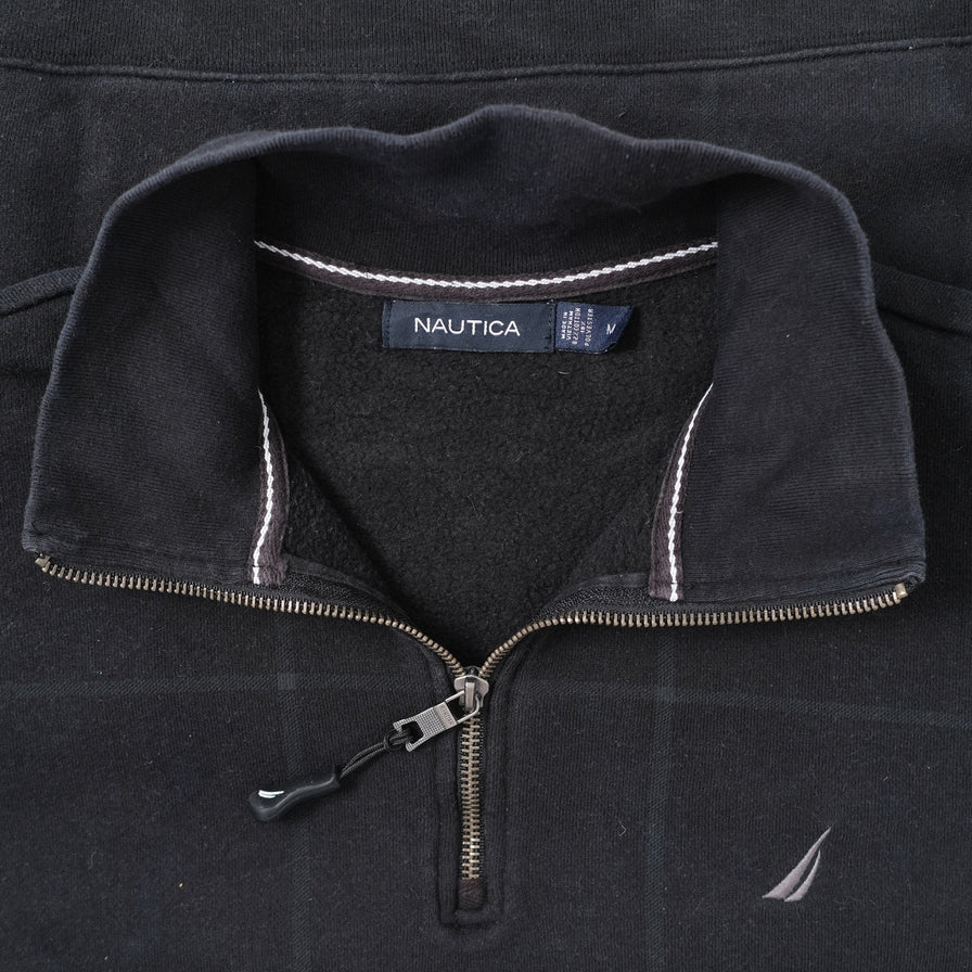 Vintage Nautica Q-Zip Sweater Medium