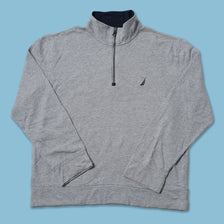 Vintage Nautica Q-Zip Sweater Large