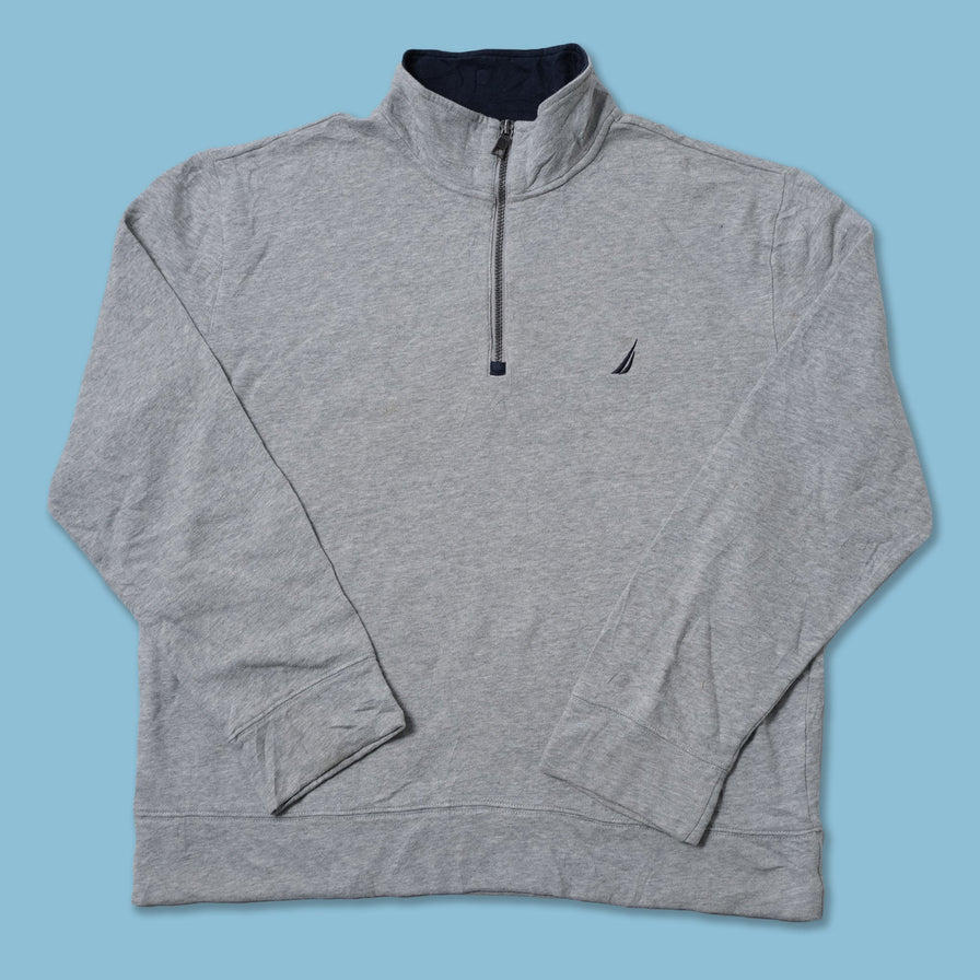 Vintage Nautica Q-Zip Sweater Large