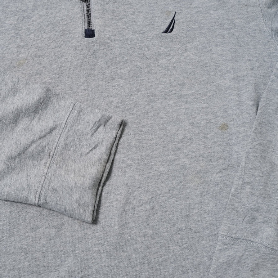 Vintage Nautica Q-Zip Sweater Large