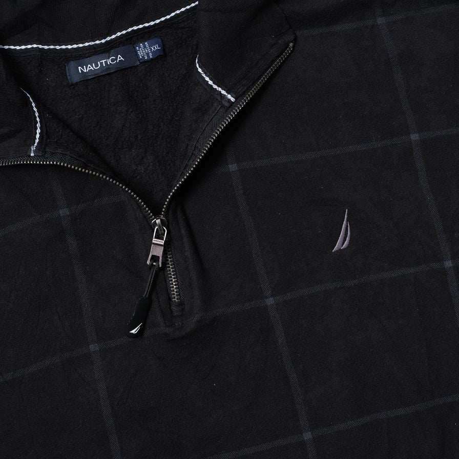 Vintage Nautica Q-Zip Sweater XLarge / XXL