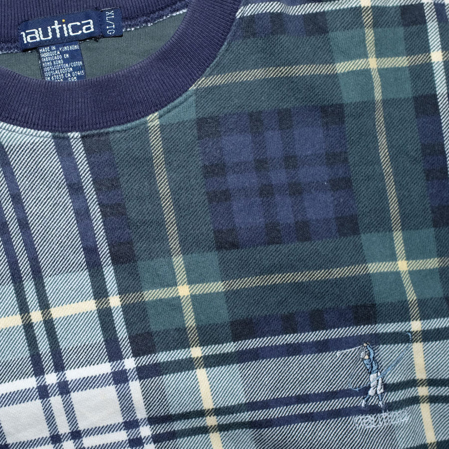 Vintage Nautica Golf Sweater XLarge - Double Double Vintage