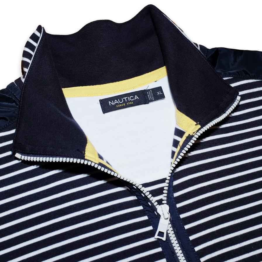Nautica Q-Zip Sweatshirt XXLarge - Double Double Vintage