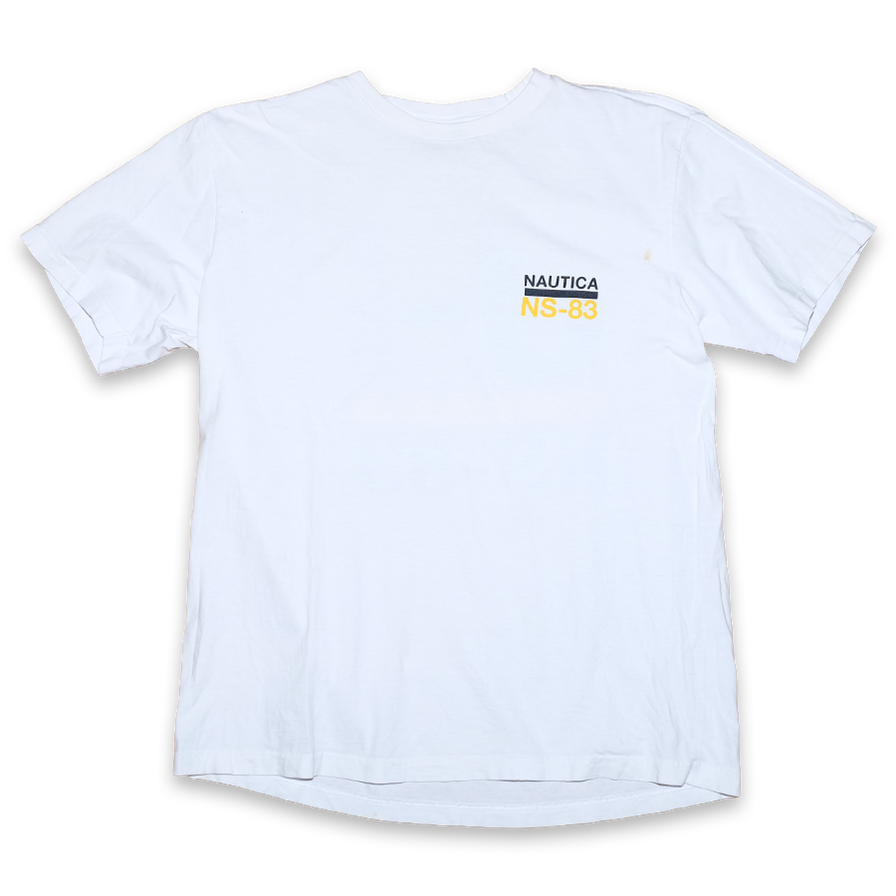 Vintage Nautica T-Shirt Medium - Double Double Vintage