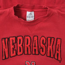 Vintage adidas Nebraska Sweater XLarge