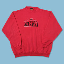 Vintage Nebraska Huskers Sweater Large