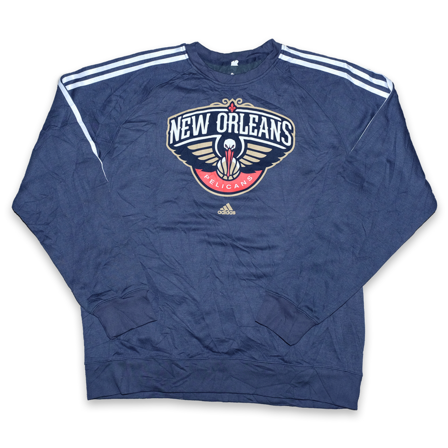 Vintage adidas New Orleans Pelicans Sweater XLarge - Double Double Vintage