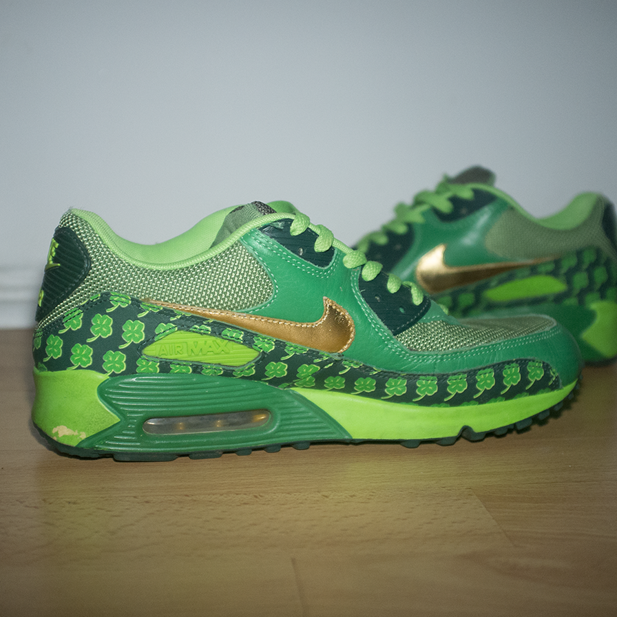 Nike Air Max 90 St. Patricks Day US 10.5 - Double Double Vintage