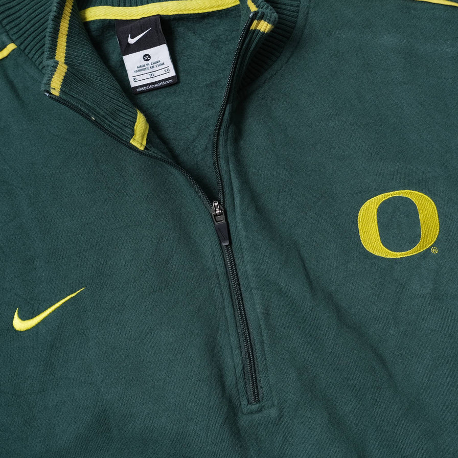 Nike Oregon Ducks Q-Zip Sweater XLarge