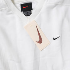 Vintage Deadstock Nike Mini Swoosh V-Neck Sweater