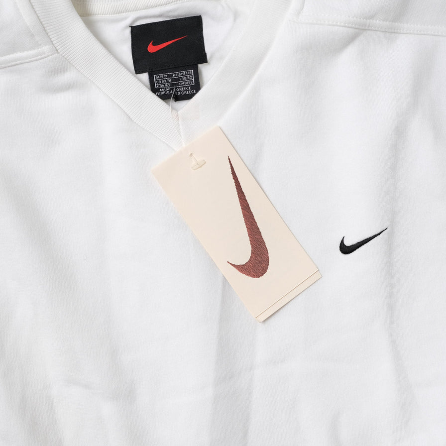 Vintage Deadstock Nike Mini Swoosh V-Neck Sweater