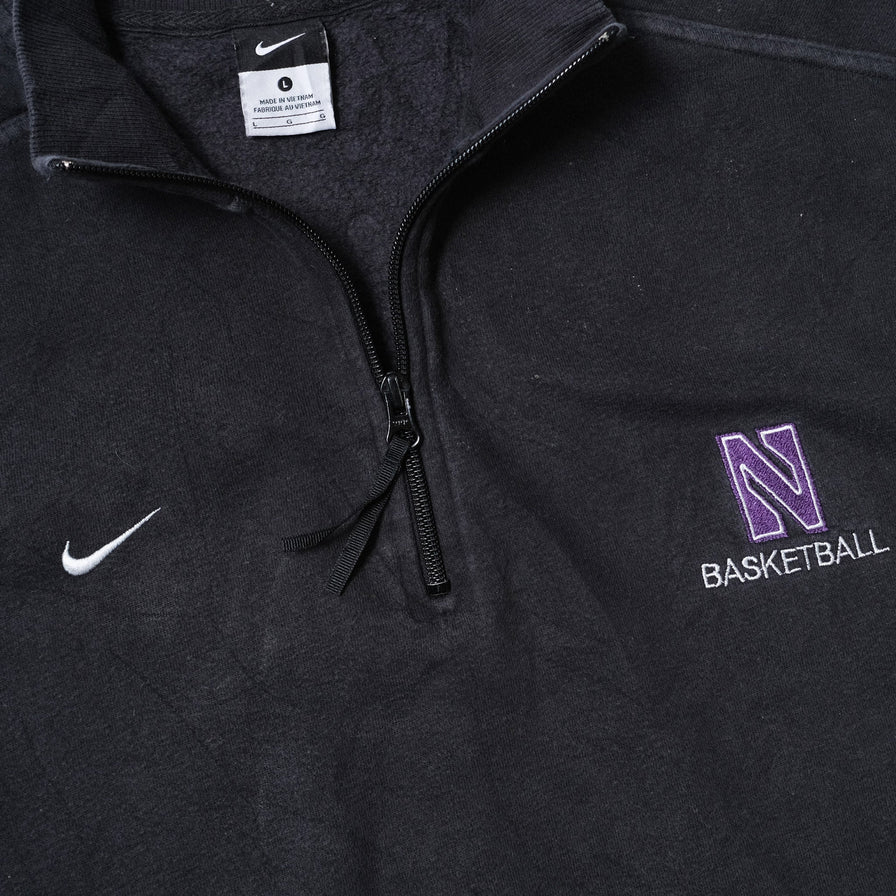 Nike Northwestern University Q-Zip Sweater Large